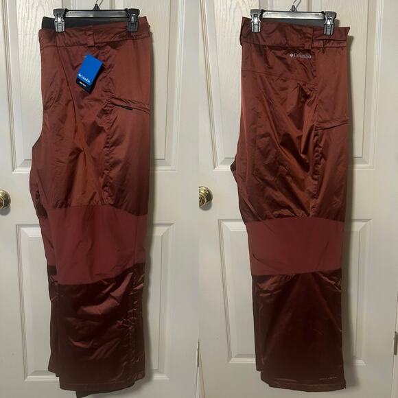 Columbia Kick Turner II Insulated Pants Root Maroon Red Womens Plus Size 3X NWT - Picture 3 of 11